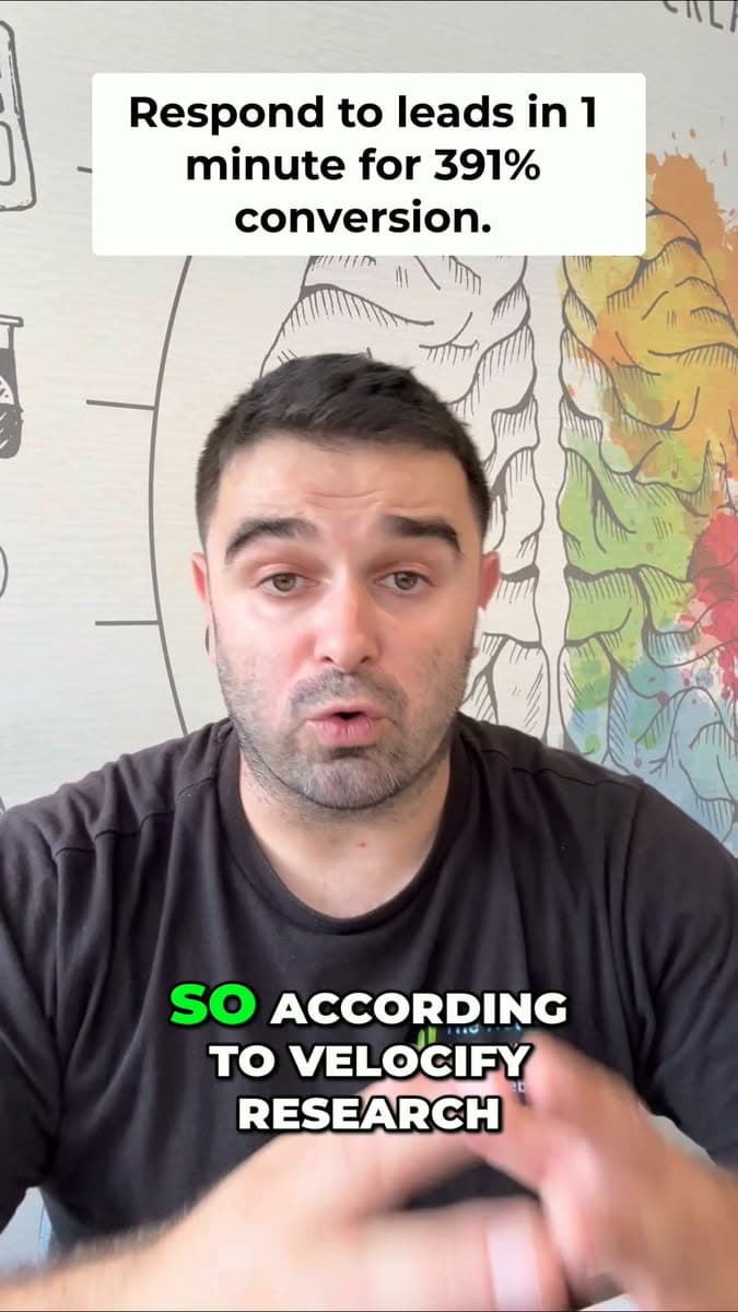 Answer while you're swamped